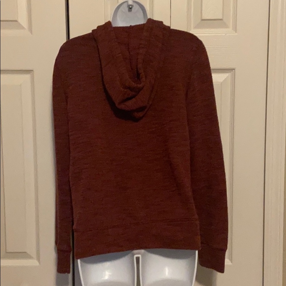 Vans Maroon Hoodie Small/Unisex - Picture 3 of 4